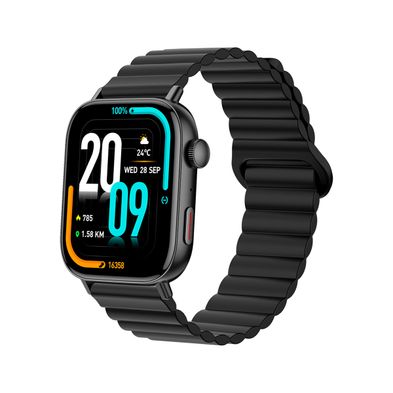 Smartwatch Colmi C8MAX Black Silicona Magnético