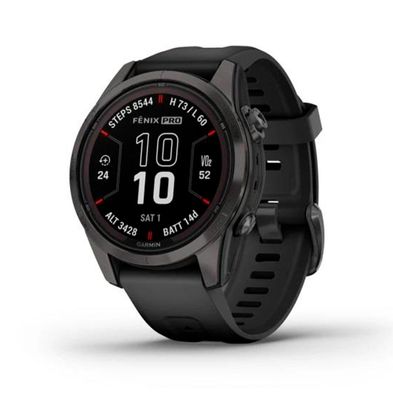 Smartwatch Garmin Fenix 7S Pro Edicion Zafiro Solar Gris Carbon