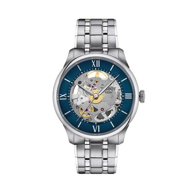 Reloj Tissot Chemin Des Tourelles Automatic Skeleton de Acero 1398361104800