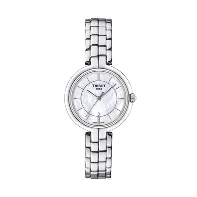 Reloj  Tissot Flamingo para Mujer de Acero T0942101111100