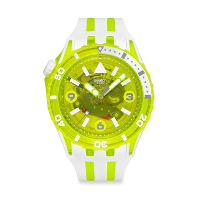 Reloj Swatch Egg Yolk de Silicona