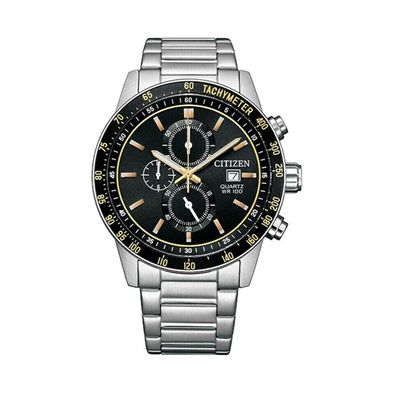 Reloj Citizen Cronógrafo para Hombre de Acero - Modelo Quartz - AN368157E