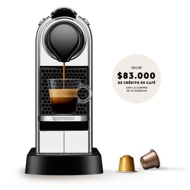 Cafetera Nespresso Citiz Chrome