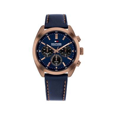 Reloj Tommy Hilfiger para Hombre de Cuero azul 1710721