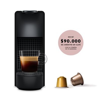 Cafetera Nespresso Essenza Mini C Automática Negra