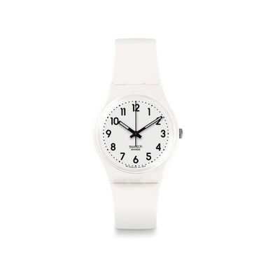 Reloj Swatch Just white soft