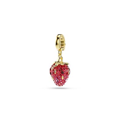 Charm Idyllia, Tallas mixtas, Fresa, Rojo, Baño tono oro