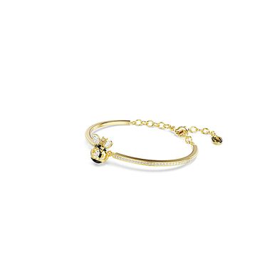 Brazalete Idyllia, Tallas mixtas, Abeja, Multicolor, Baño tono oro