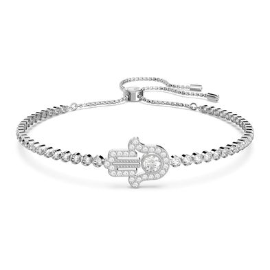 Pulsera Subtle, Mano, Blanca, Recubrimiento en rodio