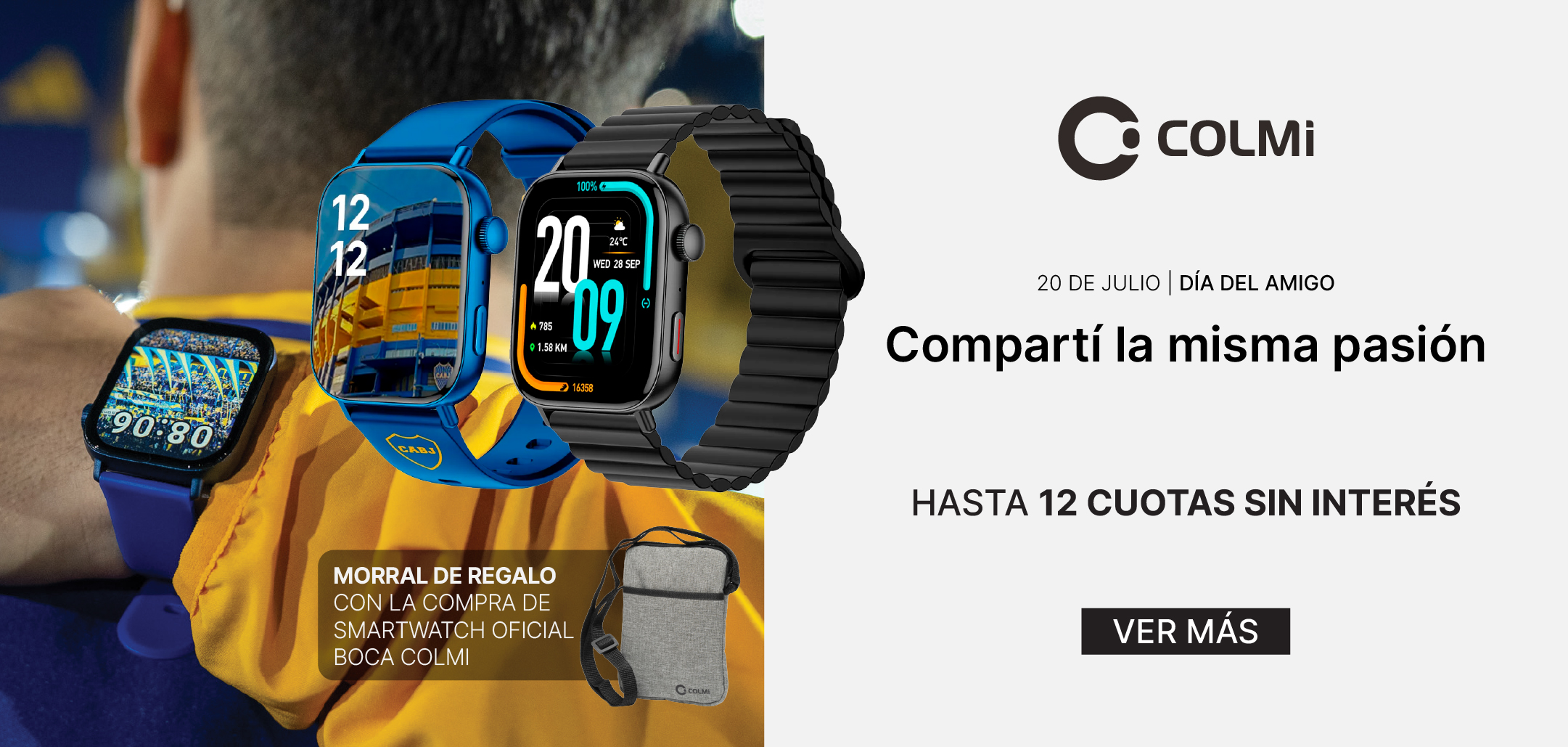Compartí la pasión por Colmi 