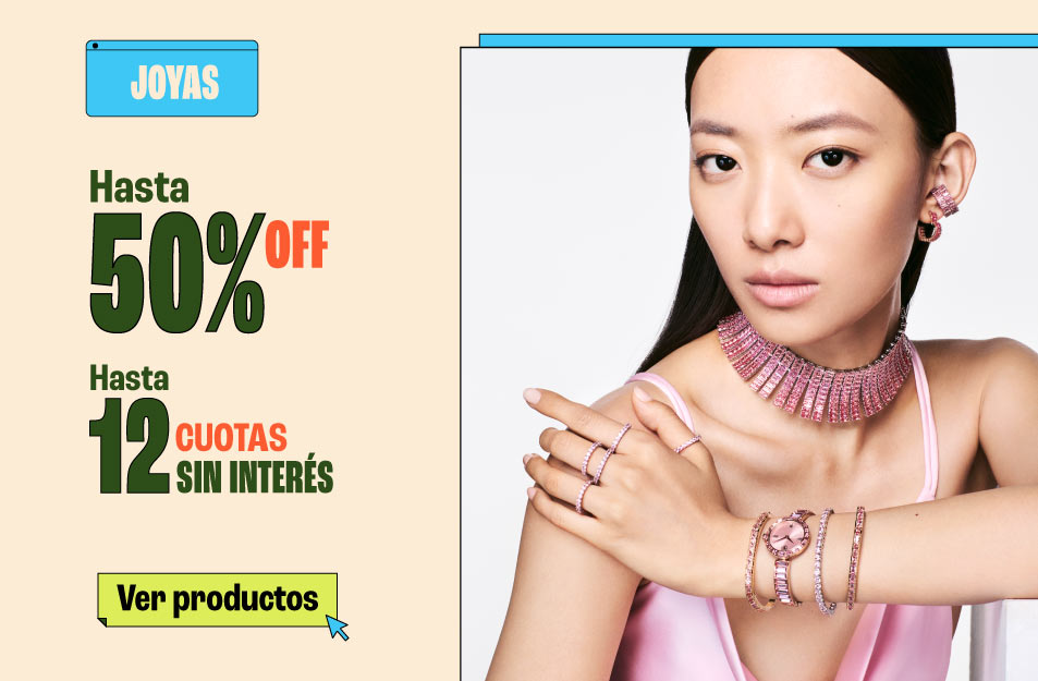 Joyas  - Hasta 50% Off | Hasta 12 CSI